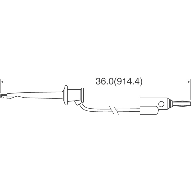 3782-36-4 Pomona Electronics  Test Leads - Banana, Meter Interface